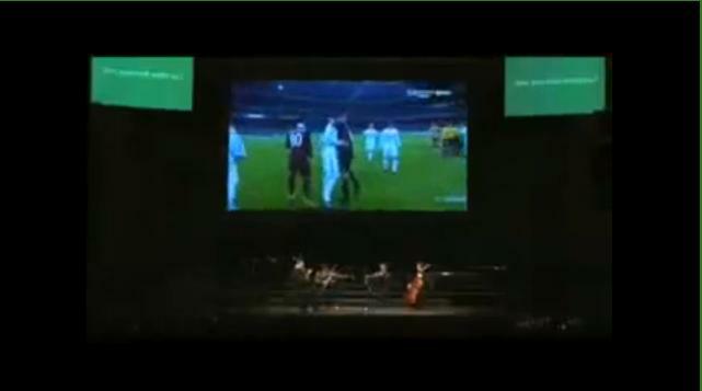 Real Madrid AC Milan vs komolyzenei koncert